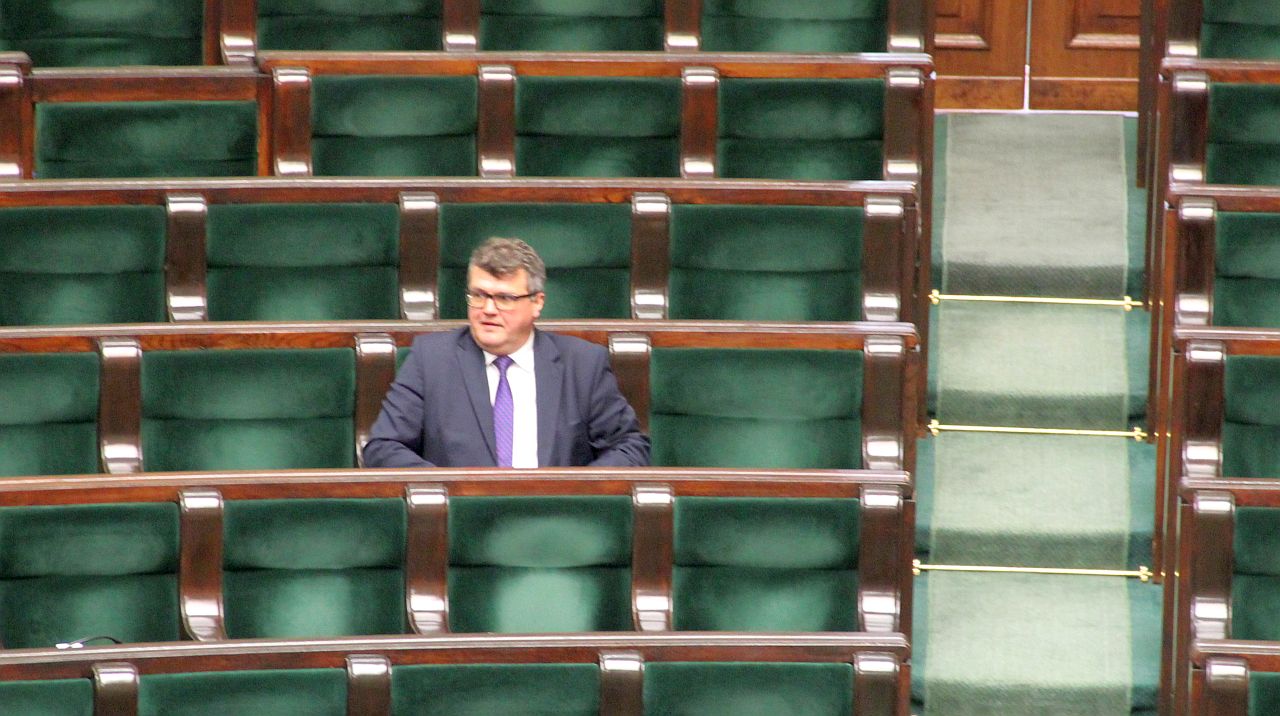 Maciej Wąsik usłyszał zarzuty w sprawie głosowania w Sejmie już po wygaszeniu jego mandatu.
