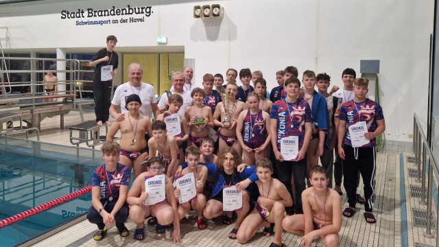 Sukcesy piłkarzy wodnych Arkonii w międzynarodowym turnieju w Brandenburgu. Młodzicy szczecińskiego klubu z kompletem zwycięstw zajęli 1. miejsce w kategorii U-13.