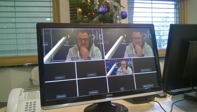 Kamery w studiu 17.12.2015