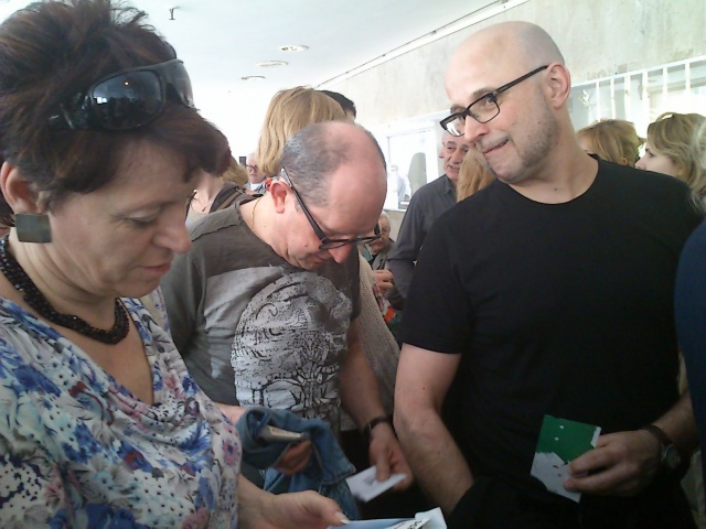 Widownia Kontrapunktu Fot. Małgorzata Frymus [Radio Szczecin] Studio Festiwalowe Dzień 3. (17.04.2013)