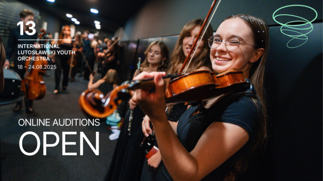 Fot. Materiały prasowe Filharmonii im. Mieczysława Karłowicza w Szczecinie Nabór do International Lutosławski Youth Orchestra. Filharmonia w Szczecinie zaprasza [ROZMOWA, ZDJĘCIA]
