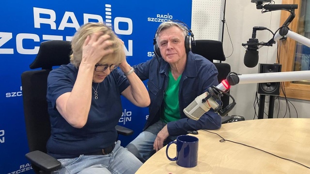 Danuta i Dariusz Kamińscy. Fot. Małgorzata Frymus [Radio Szczecin] Danuta i Dariusz Kamińscy po ponad 40 latach pracy w Pleciudze wyjeżdżają ze Szczecina.