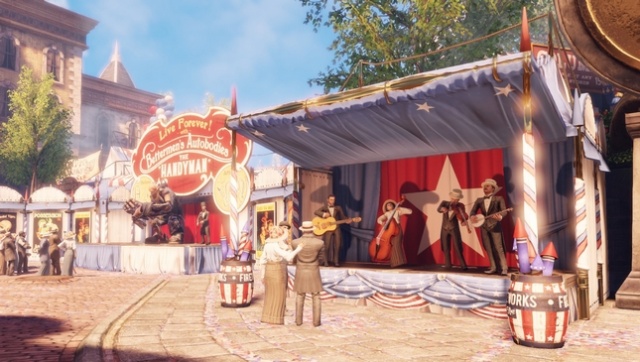 Bioshock: Infinite, screen z gry Kilka obrazków z gry Bioshock: Infinite