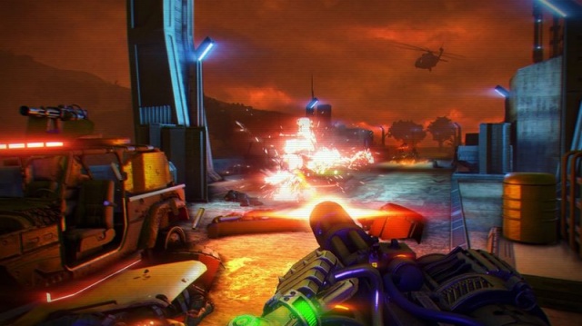 Far Cry 3: Blood Dragon, screen z gry Zobacz kilka obrazków z gry Far Cry 3: Blood Dragon