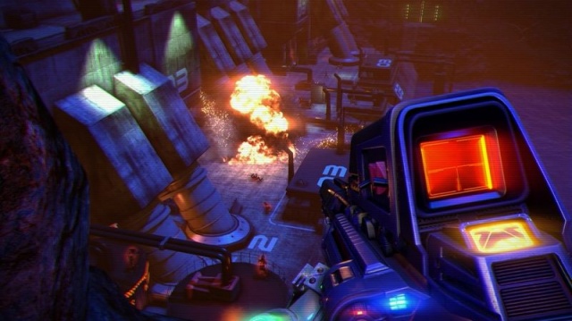 Far Cry 3: Blood Dragon, screen z gry Zobacz kilka obrazków z gry Far Cry 3: Blood Dragon