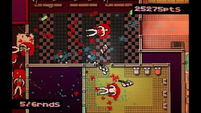 Hotline Miami, screen z gry (1) Kilka obrazków z gry Hotline Miami
