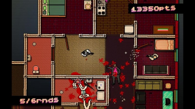 Hotline Miami, screen z gry (2) Kilka obrazków z gry Hotline Miami