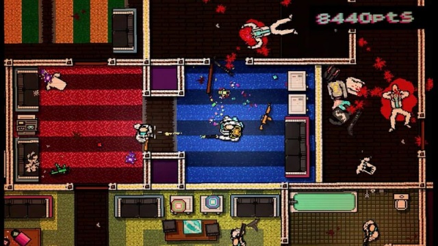 Hotline Miami, screen z gry (4) Kilka obrazków z gry Hotline Miami