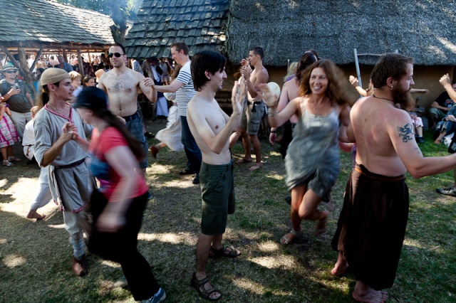 Festiwal Słowian i Wikingów Wolin 2013, fot. Andrzej Kutys [02.08.2013] Gdy rodzili się bohaterowie...