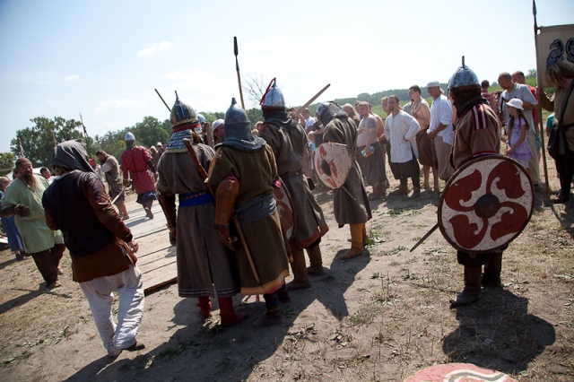 Festiwal Słowian i Wikingów Wolin 2013, fot. Andrzej Kutys [02.08.2013] Gdy rodzili się bohaterowie...