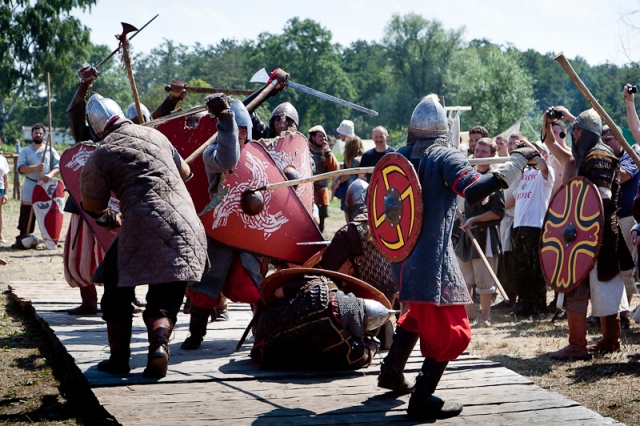 Festiwal Słowian i Wikingów Wolin 2013, fot. Andrzej Kutys [02.08.2013] Gdy rodzili się bohaterowie...