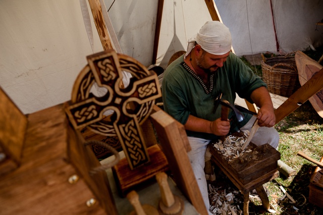 Festiwal Słowian i Wikingów Wolin 2013, fot. Andrzej Kutys [02.08.2013] Gdy rodzili się bohaterowie...