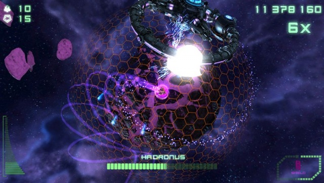 Super Stardust Delta, screen z gry Zobacz kilka obrazków z gry Super Stardust Delta