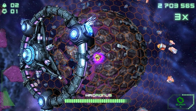 Super Stardust Delta, screen z gry Zobacz kilka obrazków z gry Super Stardust Delta