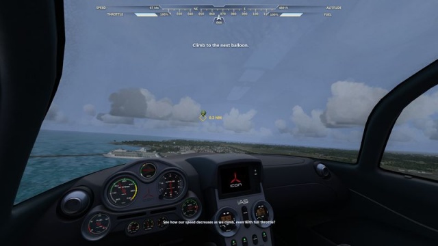 Microsoft Flight, screen z gry (1) Kilka obrazków z gry