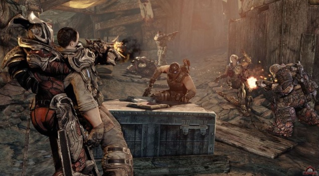 Gears of War 3, art z gry (6) Kilka obrazków z gry