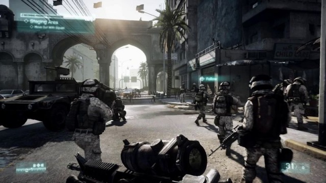 Battlefield 3, screen z gry Kilka screenów z gry