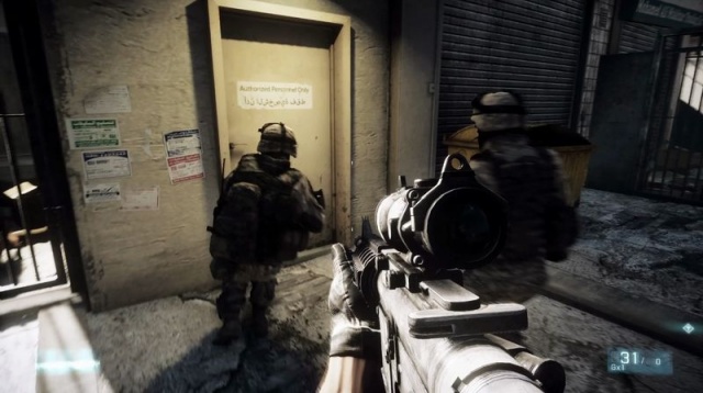 Battlefield 3, screen z gry Kilka screenów z gry