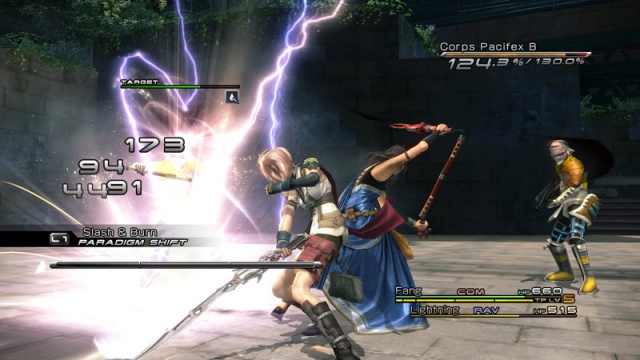 Final Fantasy XIII, screen z gry Kilka screenów z gry