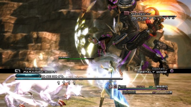 Final Fantasy XIII, screen z gry Kilka screenów z gry