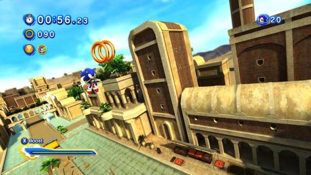Sonic Generations, screen z gry Kilka screenów z gry Sonic Generations