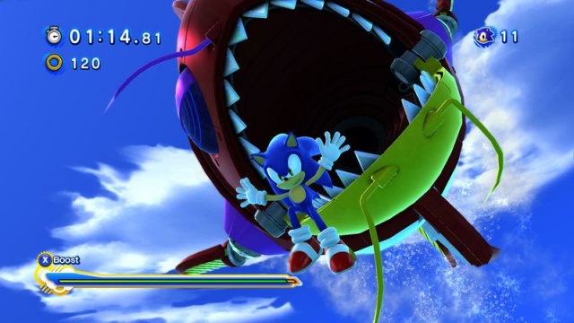 Sonic Generations, screen z gry Kilka screenów z gry Sonic Generations