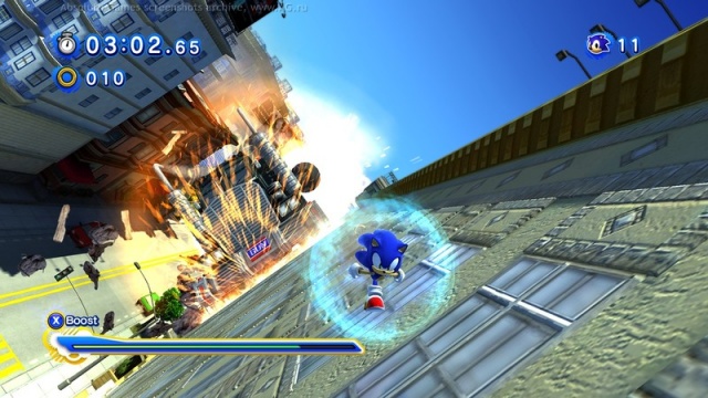 Sonic Generations, screen z gry Kilka screenów z gry Sonic Generations