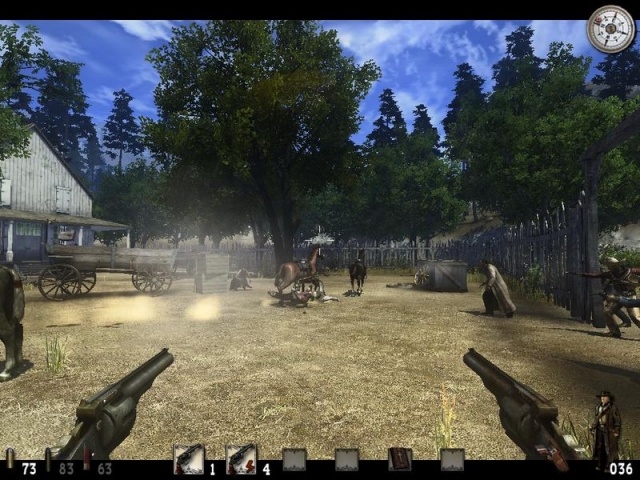Call of Juarez Revolver Edition, screen z gry Kilka screeenów z gry Call of Juarez Revolver Edition