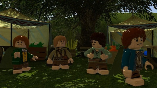 LEGO Władca Pierścieni, screen z gry (2) Kilka obrazków z gry LEGO: Władca Pierścieni