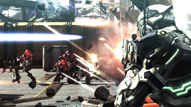 Vanquish, screen z gry (2) Zobacz obrazki z gry Vanquish