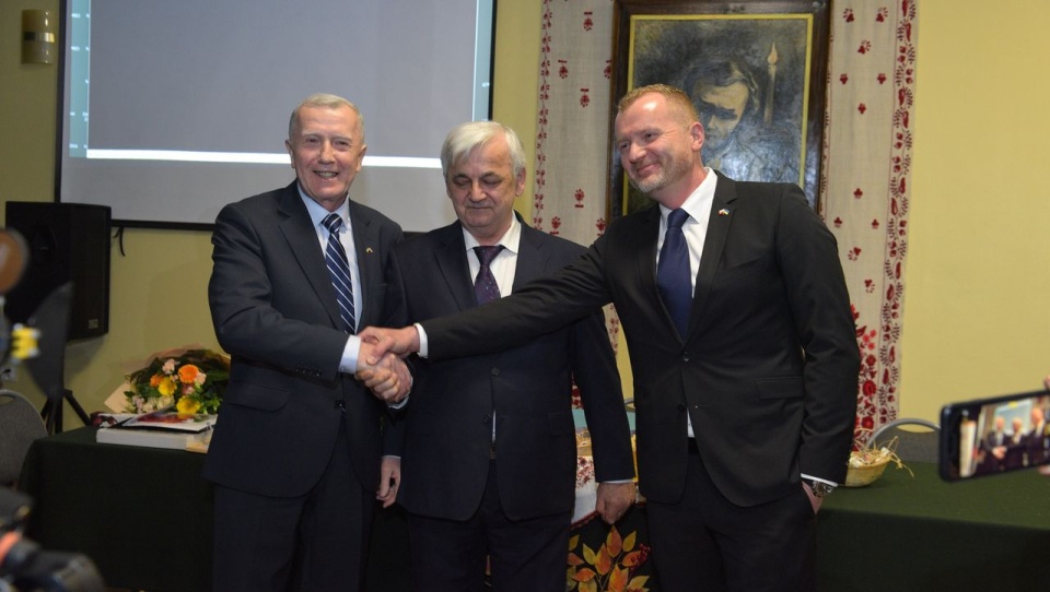 Henryk Kołodziej, Jan Syrnyk, Piotr Kolodziej Fot: ukraincy.org.pl