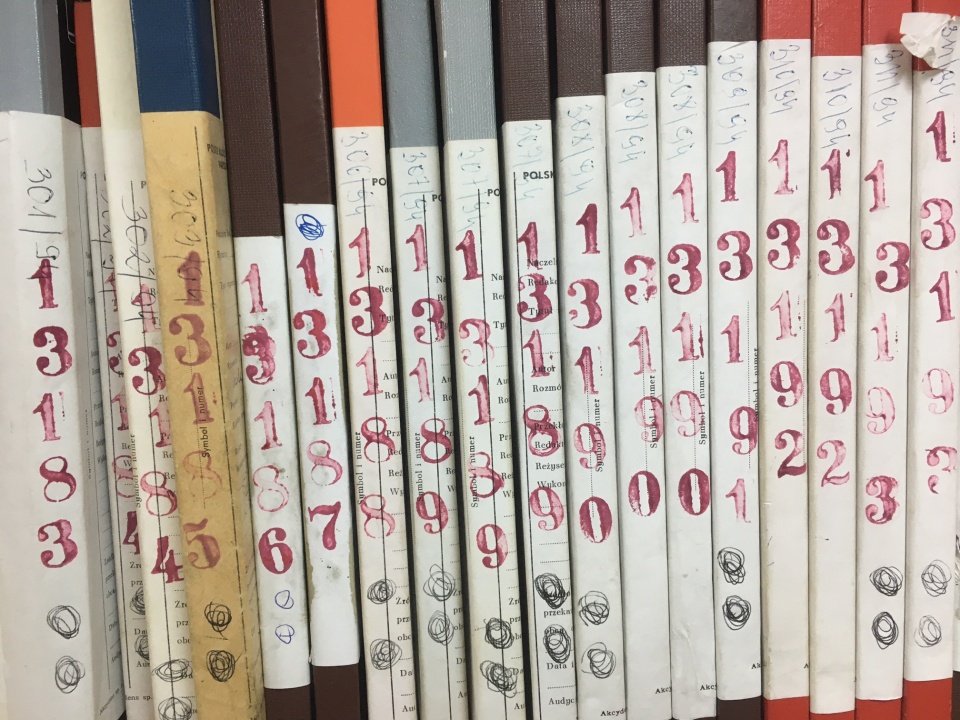 taśmy radiowe W Archiwum Radia Szczecin, fot. Krzysztof Skonieczny