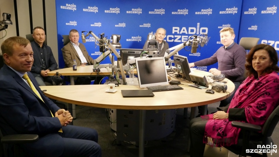 Goście Kawiarenki Politycznej Radia Szczecin. Fot. Michał Król [Radio Szczecin]