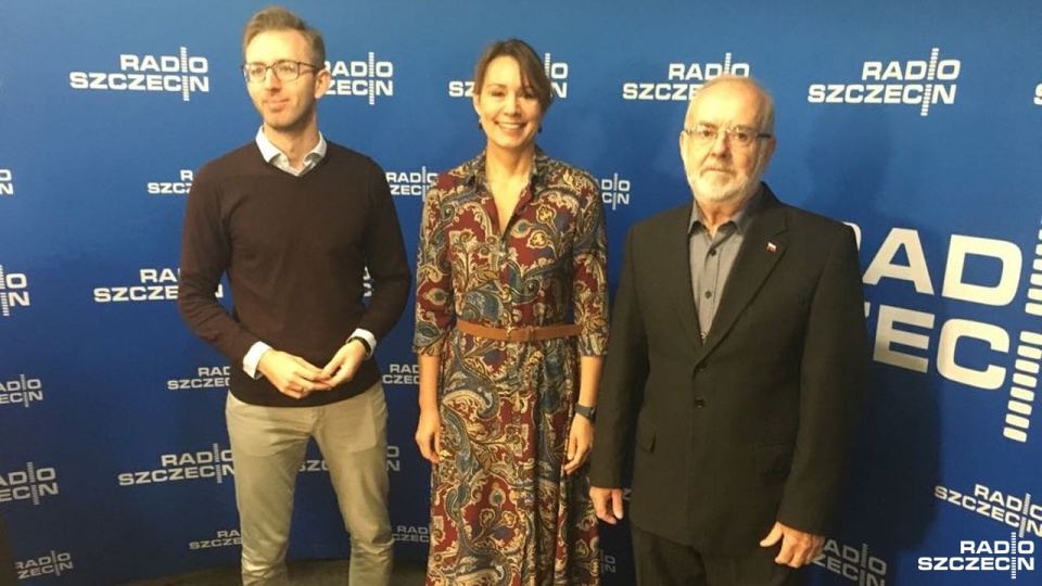 Kawiarenka polityczna w Radiu Szczecin. Fot. Jacek Rujna [Radio Szczecin]