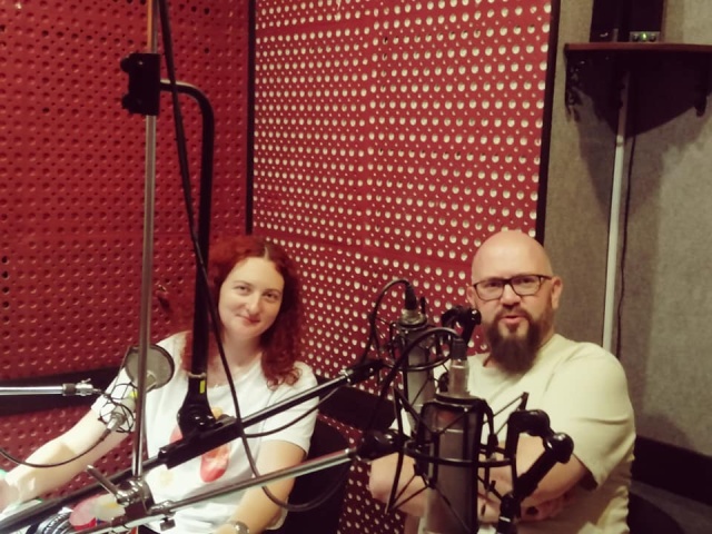 Maria Pyż i Artur Żak w Radiu Lwów Galeria