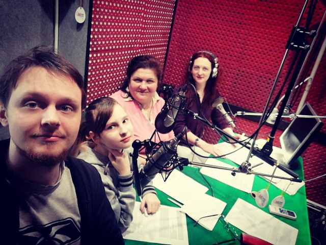 Wasyl Chuchman, Sylwia Pyż, Teresa Pakosz i Maria Pyż. Fot. ze zbiorów prywatnych Galeria