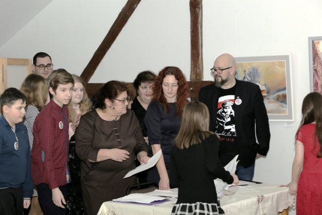 Redakcja Radia Lwów podczas jubileuszu. Fot. ze zbiorów prywatnych Galeria
