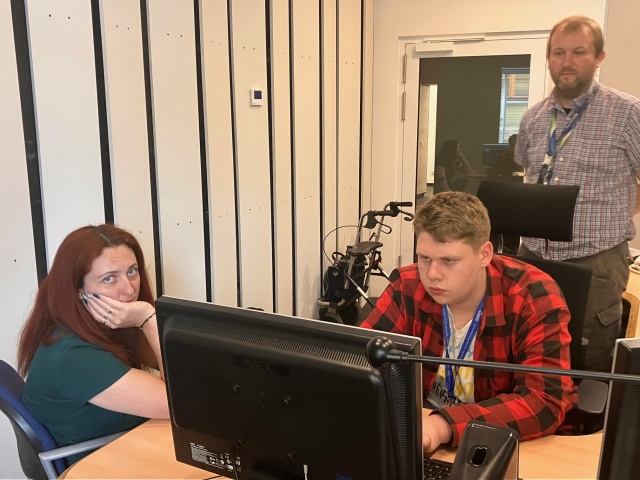 Warsztaty w Radiu Szczecin 4.07. 2023 - Drugi dzień wizyty w Szczecinie