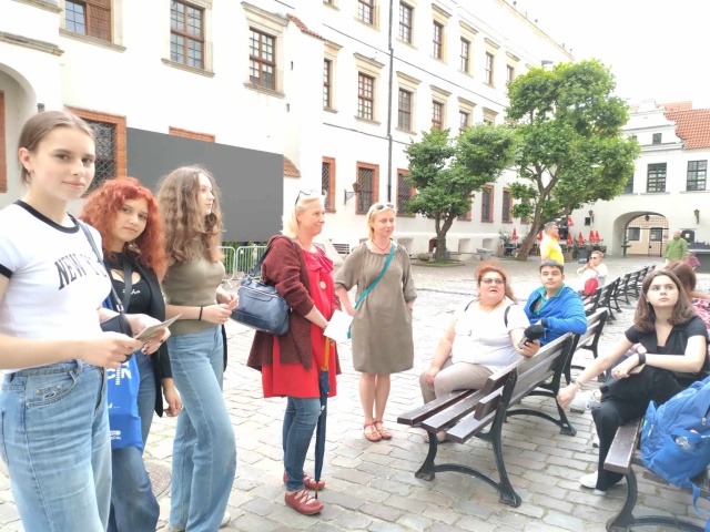 Zamek Książąt Pomorskich. Fot. Agata Rokicka [Radio Szczecin] Zwiedzanie Szczecina z Tomaszem Wieczorkiem