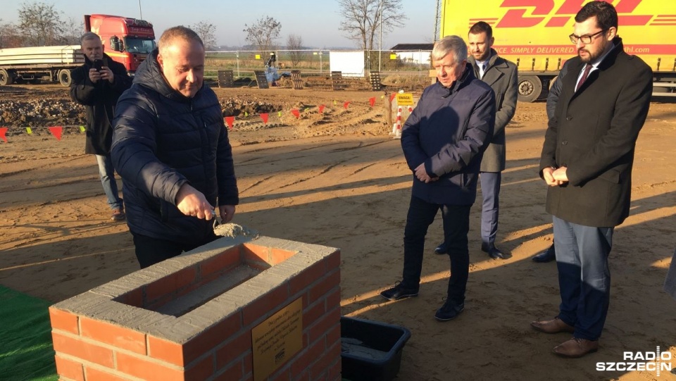 Wmurowanie aktu erekcyjnego pod budowę siedziby Krajowego Ośrodka Wsparcia Rolnictwa w Szczecinie przy ul. Bronowickiej, fot.T. Duklanowski