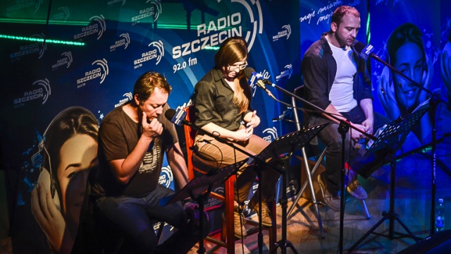Fot. Jarosław Gaszyński [Radio Szczecin] Wieczór gwiazd. "Karaluchy" w Radiu Szczecin [ZDJĘCIA, WIDEO]