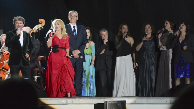 Fot. Jarosław Gaszyński [Radio Szczecin] Filmowy koncert pamięci Wojciecha Kilara na otwarcie Festiwalu Gwiazd [ZDJĘCIA, WIDEO]