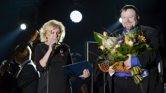 Fot. Jarosław Gaszyński [Radio Szczecin] Filmowy koncert pamięci Wojciecha Kilara na otwarcie Festiwalu Gwiazd [ZDJĘCIA, WIDEO]