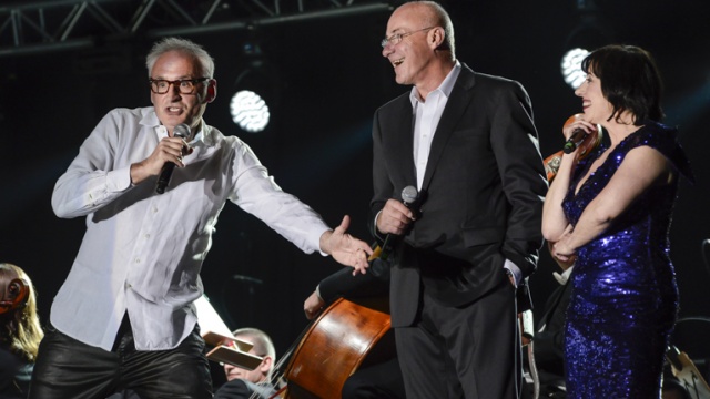 Fot. Jarosław Gaszyński [Radio Szczecin] Filmowy koncert pamięci Wojciecha Kilara na otwarcie Festiwalu Gwiazd [ZDJĘCIA, WIDEO]