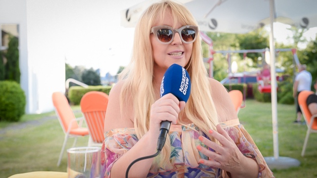 Gwiazdą wieczoru była Maryla Rodowicz. Fot. Jarosław Gaszyński [Radio Szczecin] Nowe odciski w Alei Gwiazd [ZDJĘCIA]
