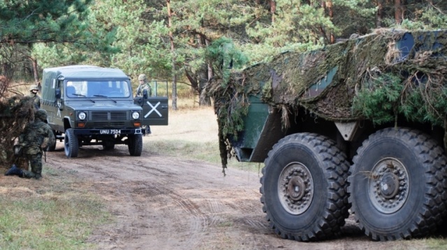 Fot. 12 Brygada Zmechanizowana Szczecin. Błękitna Brygada odparła atak wroga [DUŻO ZDJĘĆ]