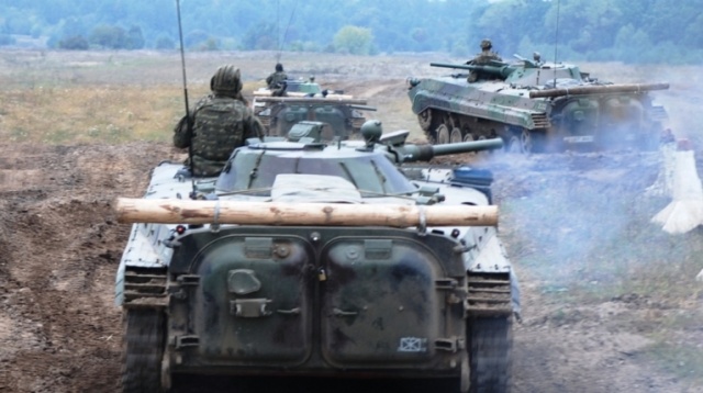 Fot. 12 Brygada Zmechanizowana Szczecin. Błękitna Brygada odparła atak wroga [DUŻO ZDJĘĆ]