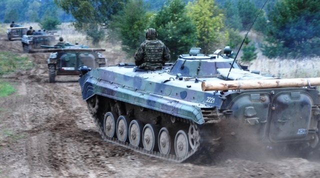 Fot. 12 Brygada Zmechanizowana Szczecin. Błękitna Brygada odparła atak wroga [DUŻO ZDJĘĆ]