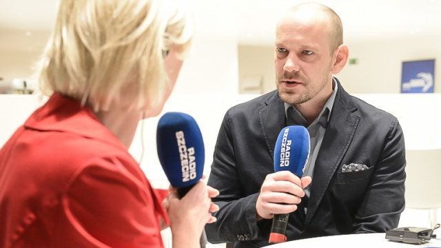 Fot. Jarosław Gaszyński [Radio Szczecin] Publiczność wstrząśnięta i zachwycona słuchowiskiem "Błękitna pustynia" [ZDJĘCIA, WIDEO]