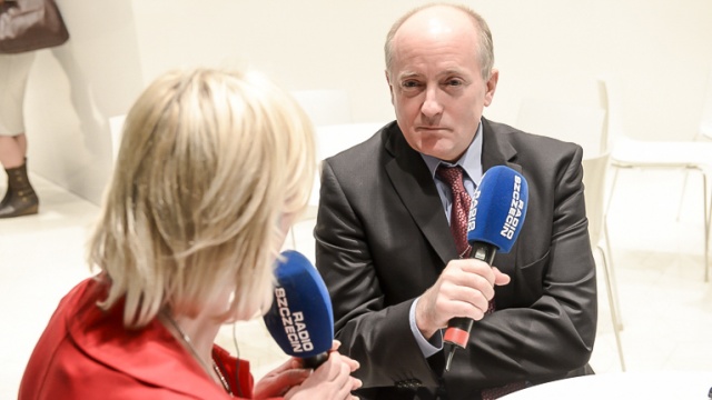 Fot. Jarosław Gaszyński [Radio Szczecin] Publiczność wstrząśnięta i zachwycona słuchowiskiem "Błękitna pustynia" [ZDJĘCIA, WIDEO]